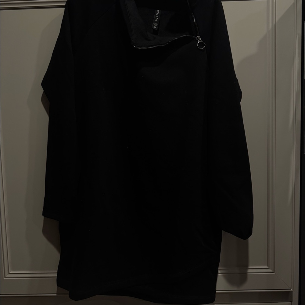 Athleta Black Zip-Up Jacket